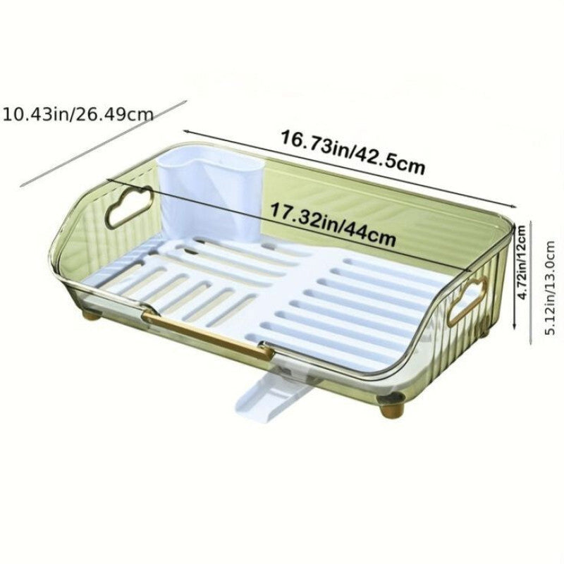 Acrylic Luxury Dish Drain Rack