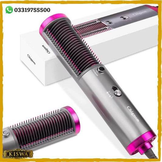 3-in-1 Hair Straightener Brush