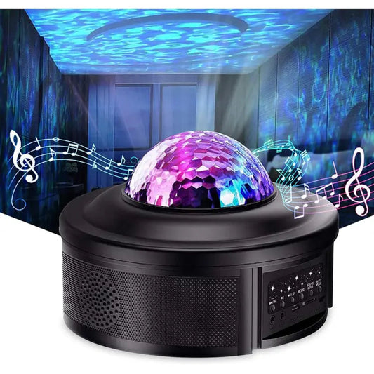 Star Galaxy Projector Night Light With BT Speaker