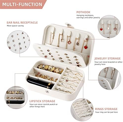 Double Layer Jewellery Box- Black