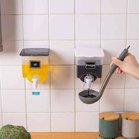 Wall-Mounted Oil Dispenser