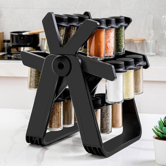 18 PCs Rotating Spice Rack