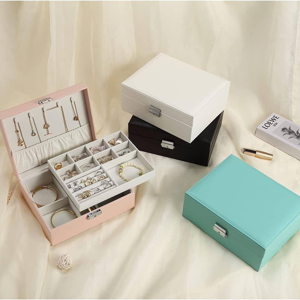 Jewellery Box Large- Pink