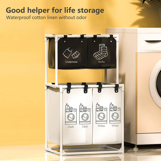 Dirty Clothes Laundry Basket - Random Color