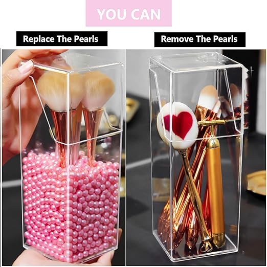 Pearl Brush Holder