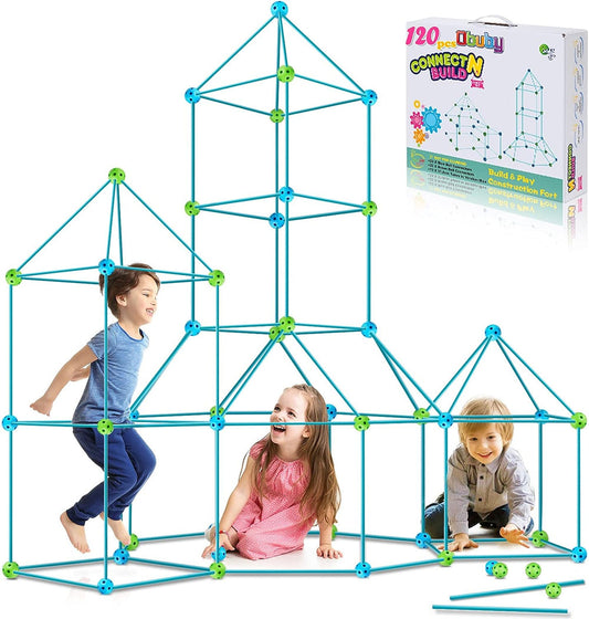 Kids Construction Fort Building Kit