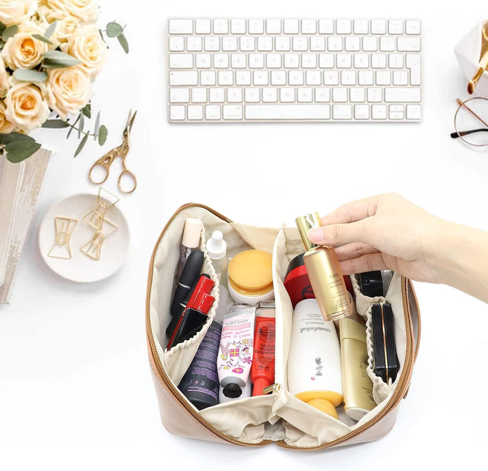 Leather Cosmetic Pouch