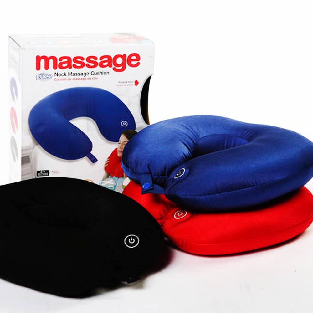 Neck Massager & Travel Pillow (Multi Colour)