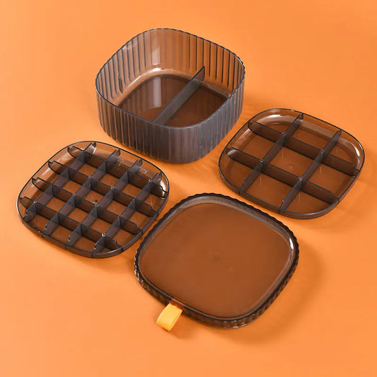 3 Layer Crystal Earring Organizer