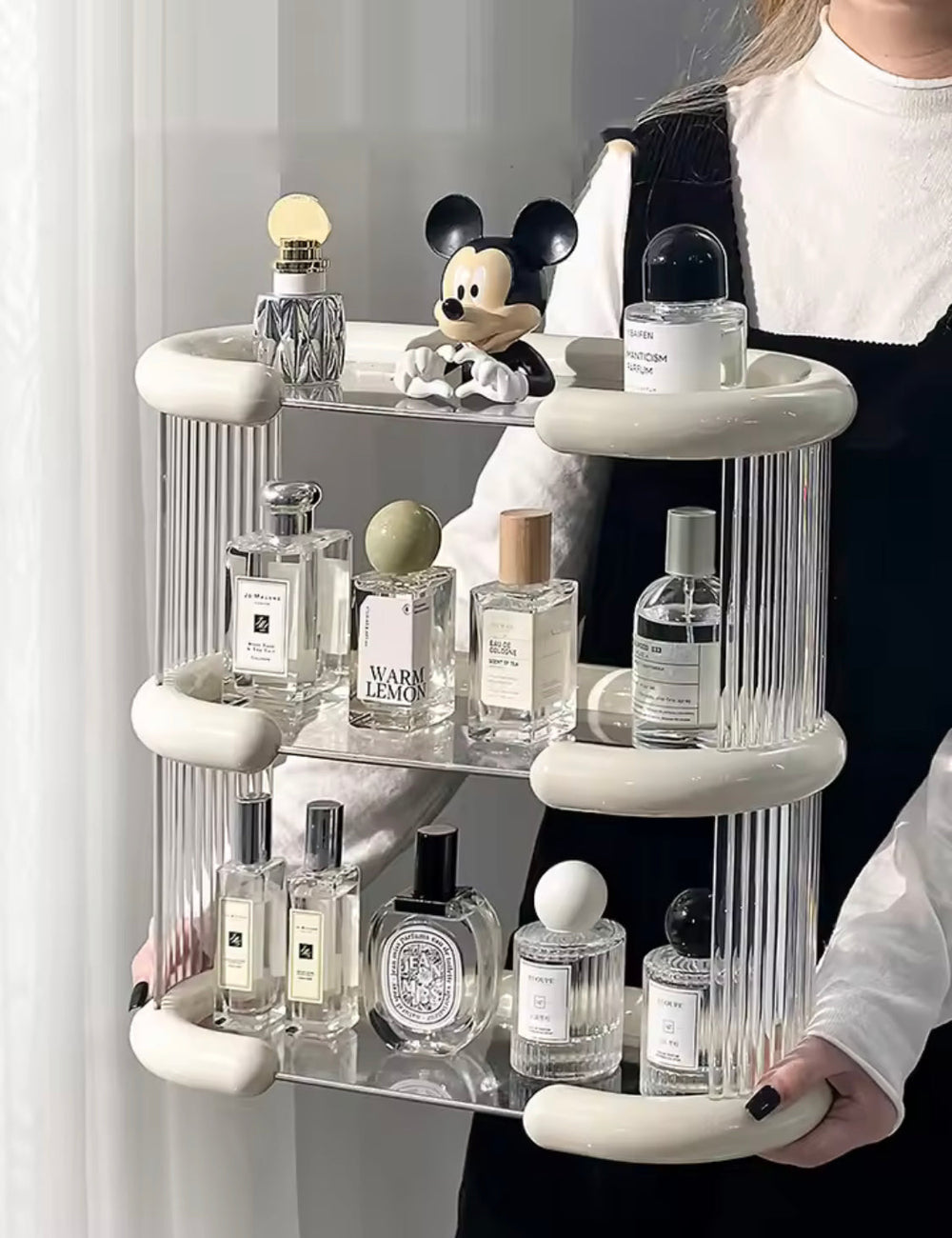 Bathroom Countertop Organizer 3 Layers