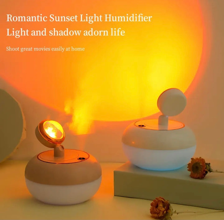 Sunset Light with Humidifier