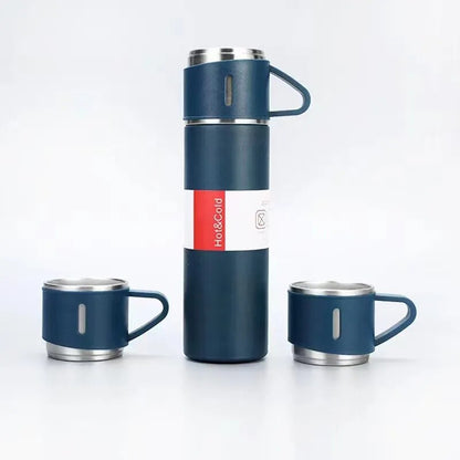 3-in-1 Thermos Mug Set