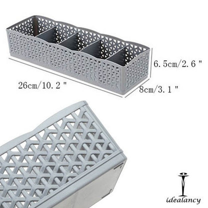 5-Grid Socks Organizer