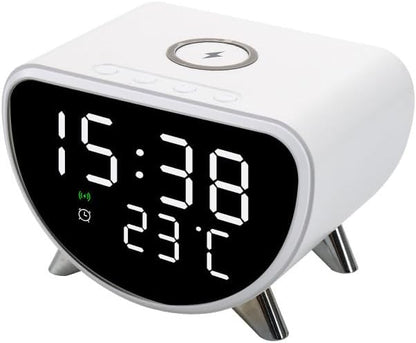 Wireless Charging Desk Clock