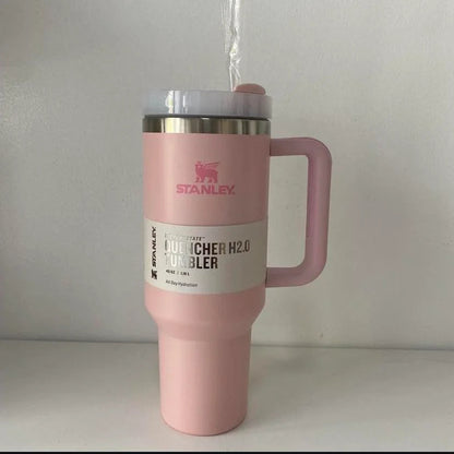 Stanley Quencher H2.0 Tumbler 40 oz - Peony Pink