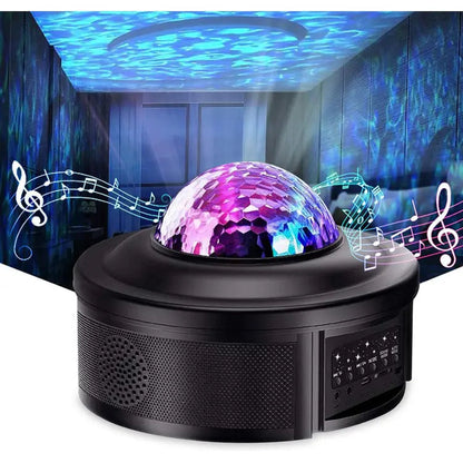Star Galaxy Projector Night Light With BT Speaker