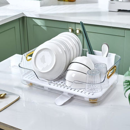 Acrylic Luxury Dish Drain Rack