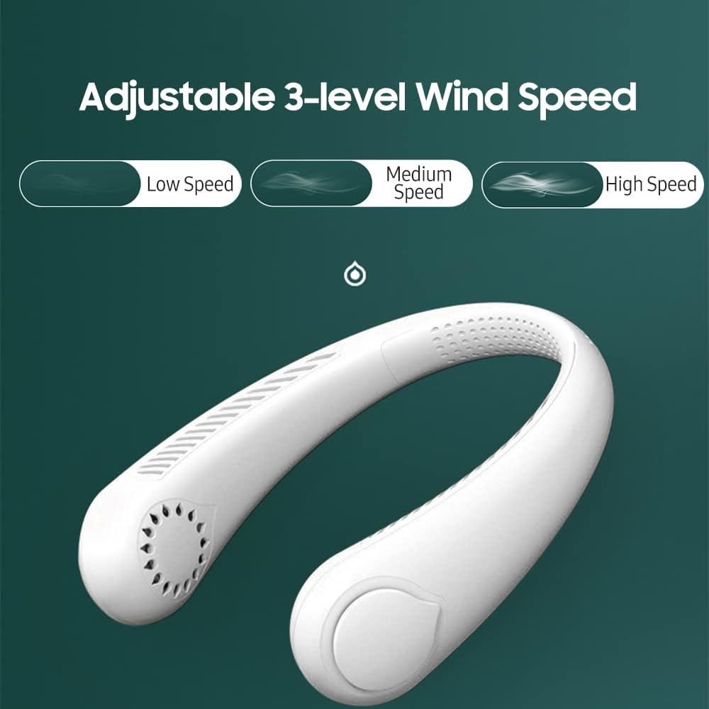 Portable Hanging Neck Fan