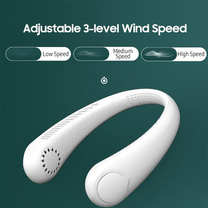 Portable Hanging Neck Fan