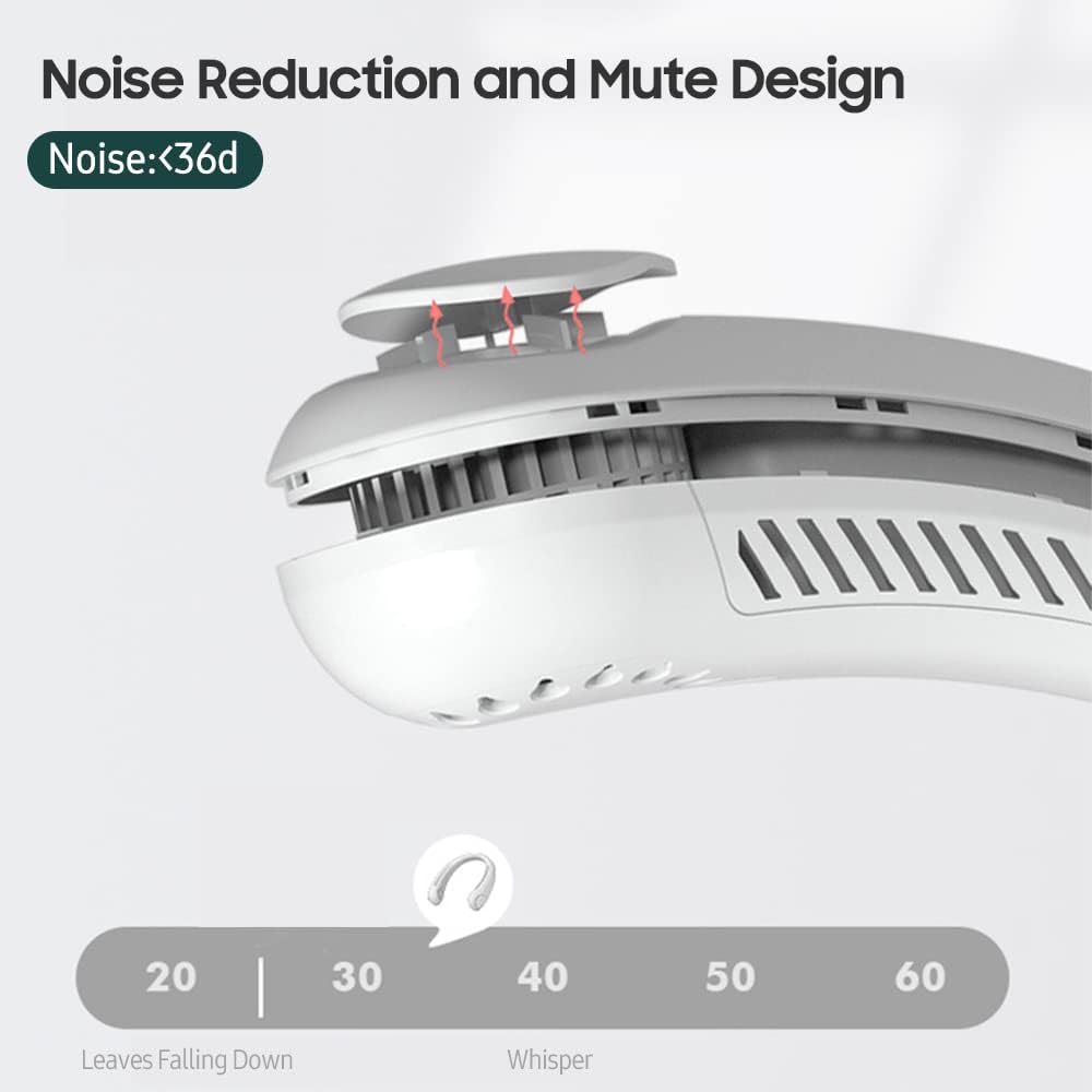 Portable Hanging Neck Fan