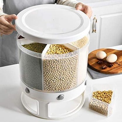6 Partition Cereal Dispenser