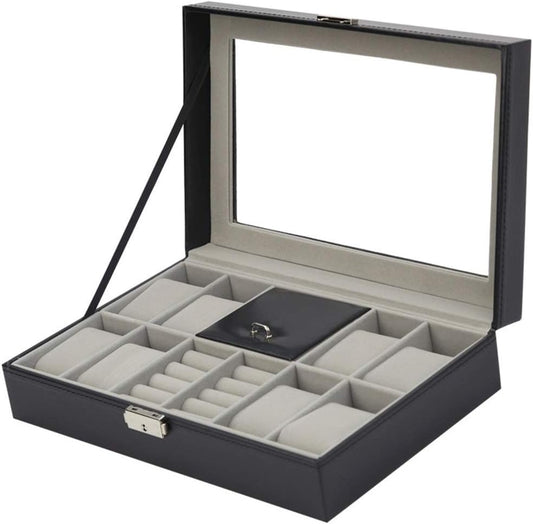 8-Slot Watch & Ring Holder