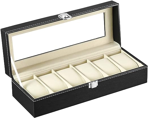 6 Slots Watch Box