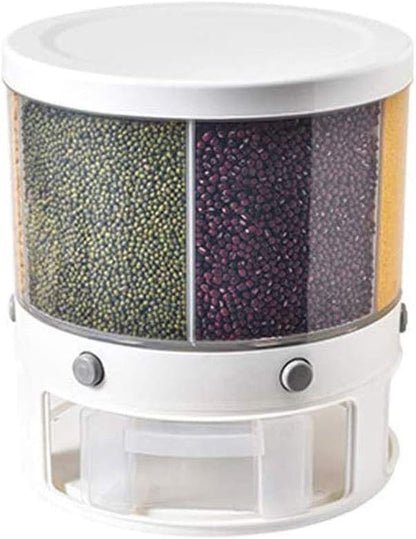 6 Partition Cereal Dispenser