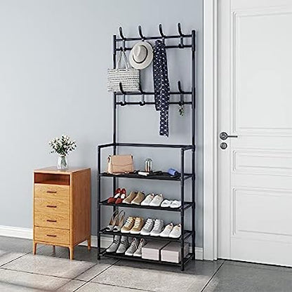 Multifunctional Coat & Shoes Rack