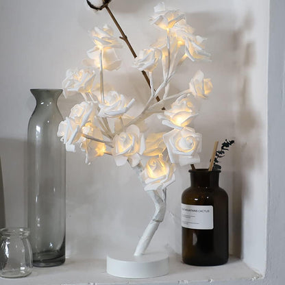White Flower Lamp