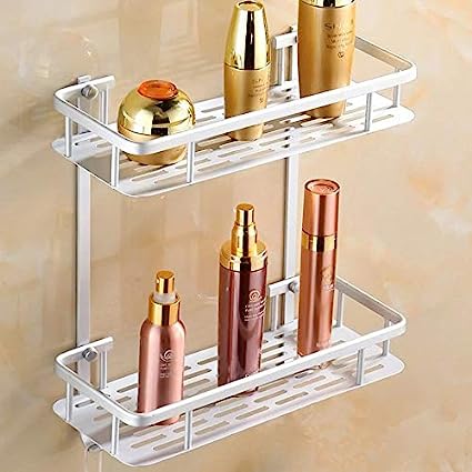 Aluminium Wall Mounted 2 Layer Shelf