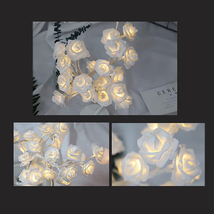 White Flower Lamp