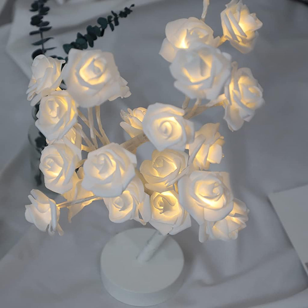 White Flower Lamp