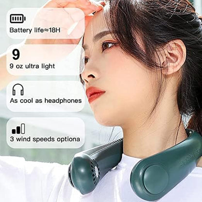 Portable Hanging Neck Fan