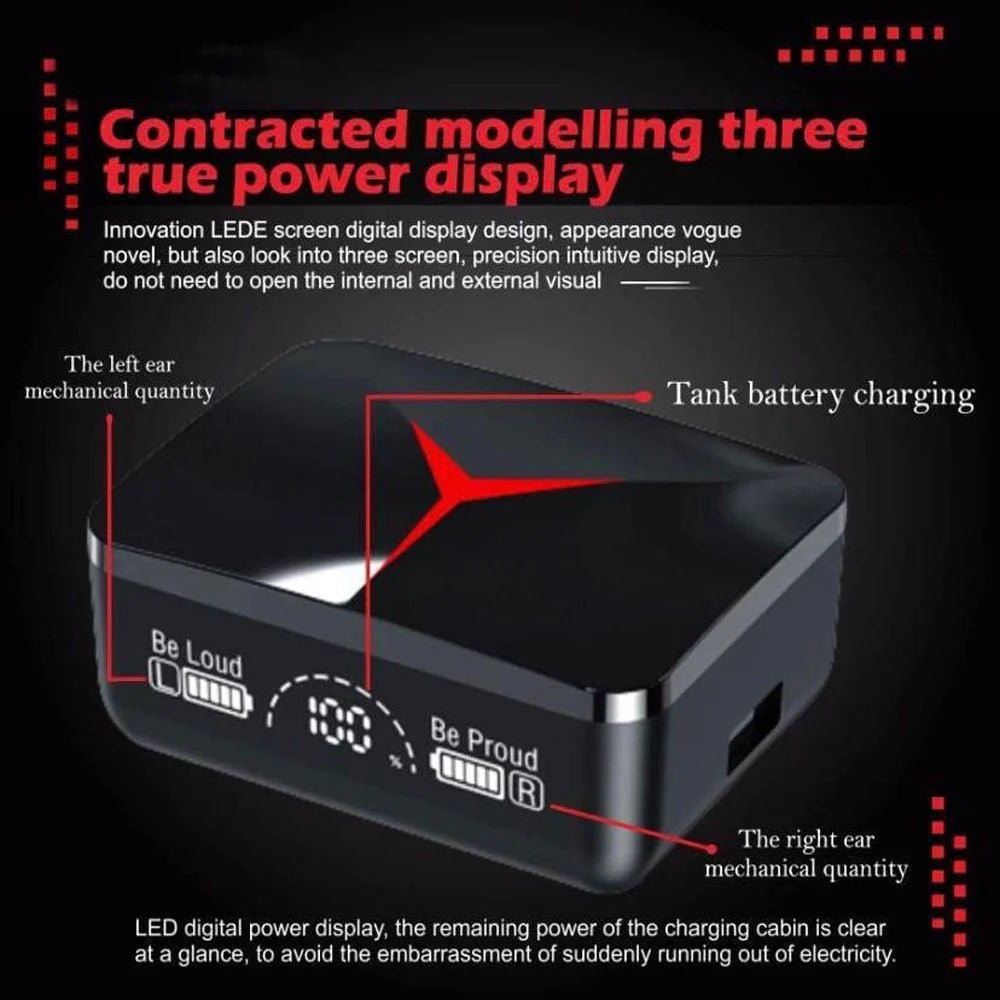 M90 Pro TWS Wireless Bluetooth Headphones