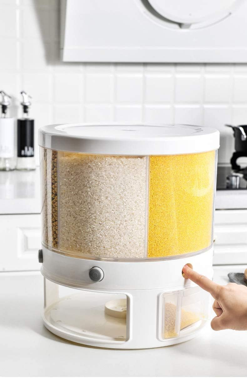 6 Partition Cereal Dispenser