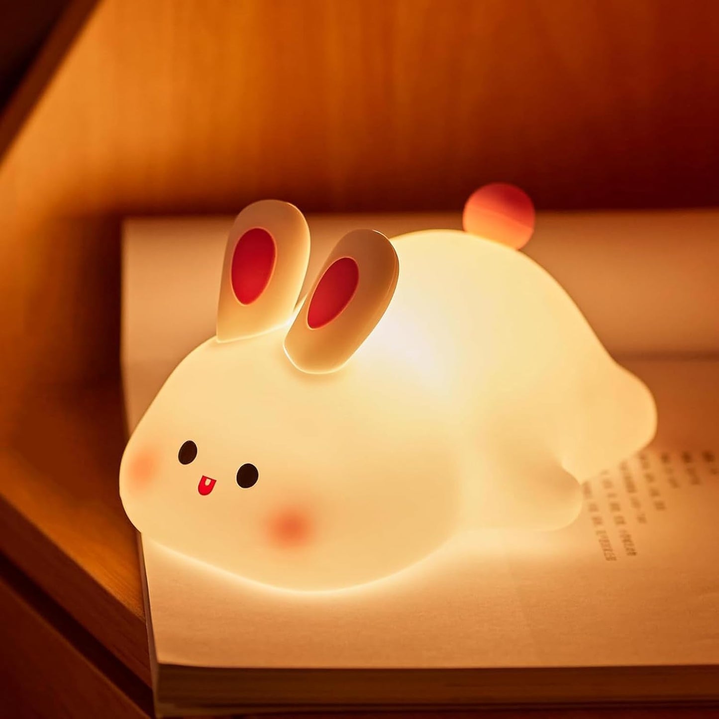 Silicone Rabbit Lamp - Reachargeable