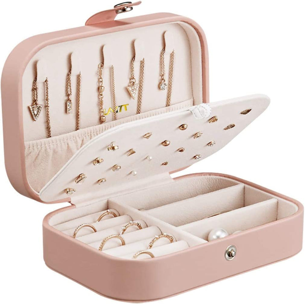 Double Layer Jewellery Box- Pink