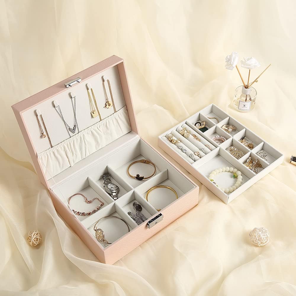 Jewellery Box Large- Pink