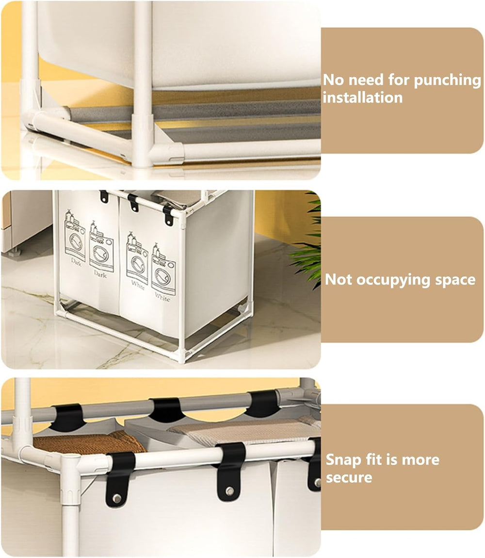 Dirty Clothes Laundry Basket - Random Color