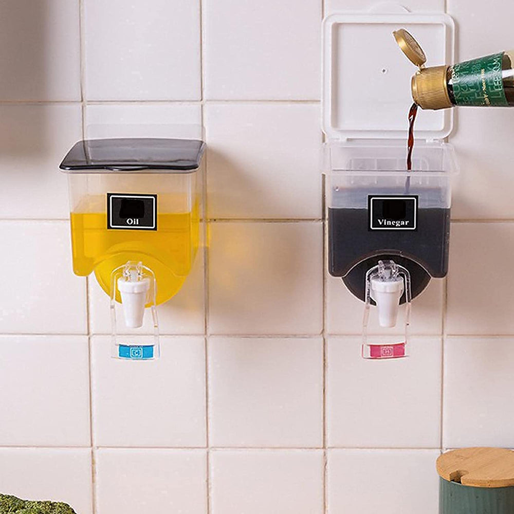 Wall-Mounted Oil Dispenser