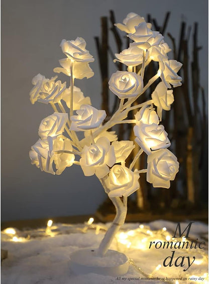 White Flower Lamp
