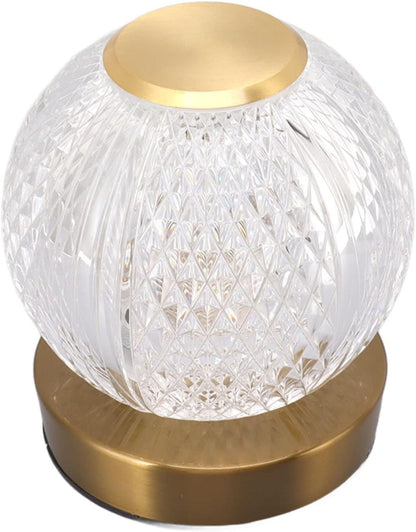 Round Crystal Table Lamp