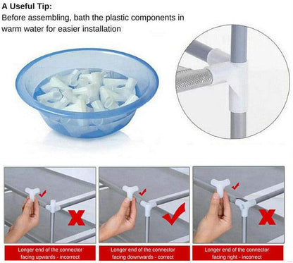 9-Layer Printed Shoes Rack