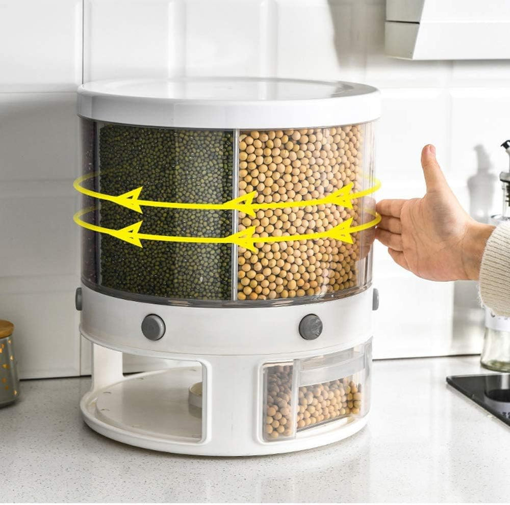 6 Partition Cereal Dispenser