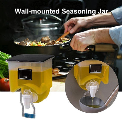 Wall-Mounted Oil Dispenser