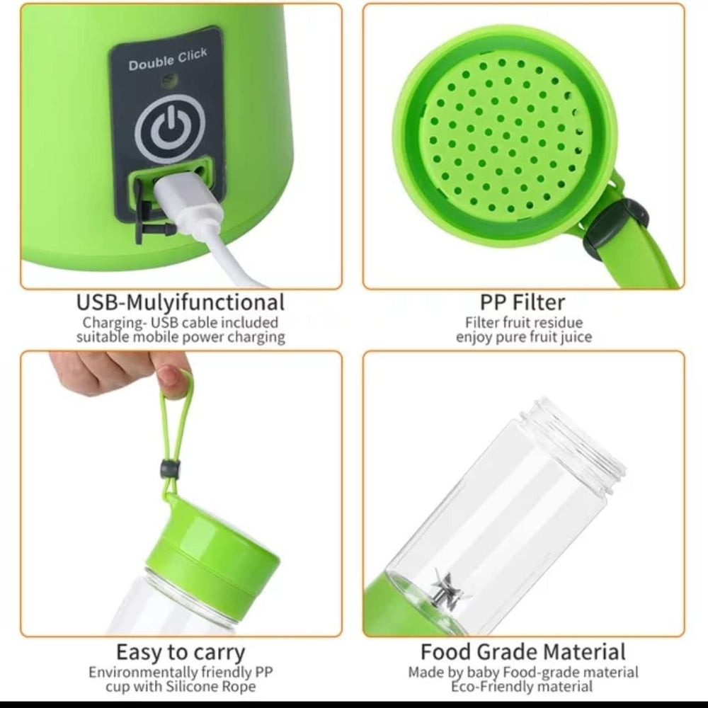 6 Blades Portable Blender - Rechargeable