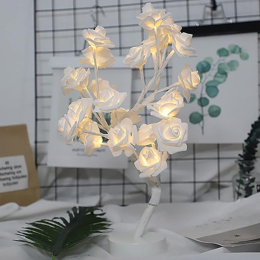 White Flower Lamp