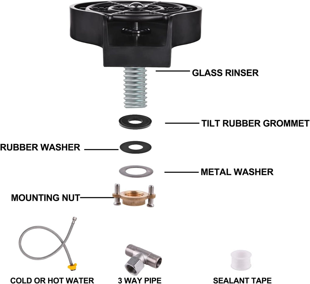 Glass Rinsing Faucet