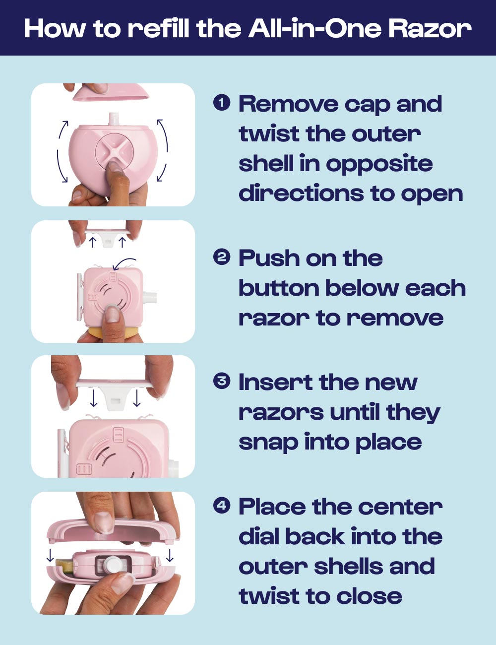All in 1 Razor